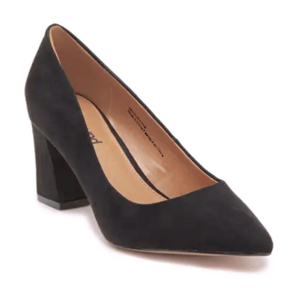 NEW Abound Audry Block Heel Pump in black - Picture 2 of 16